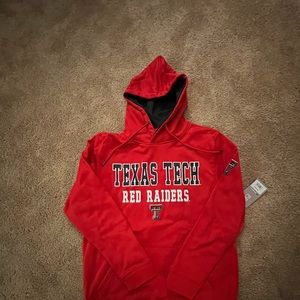 Brand New in Package, Colosseum Mens Texas Tech Red Raiders Hoodie, Size M